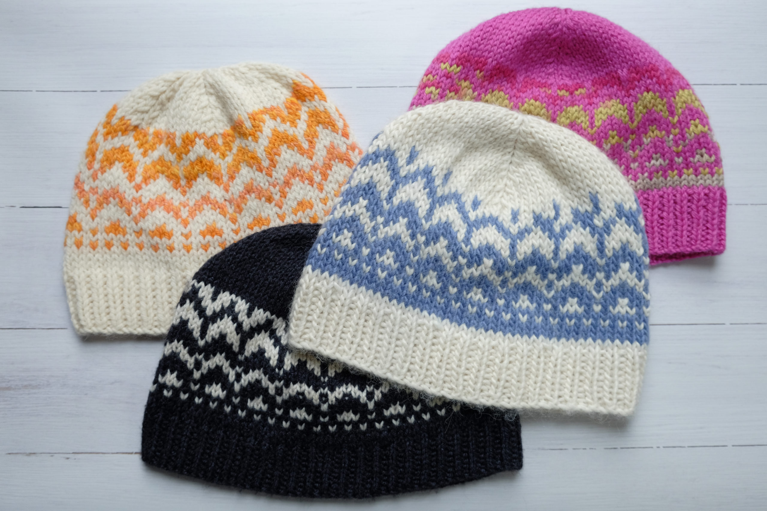 Knit Hats, Beanies, and Tams - Ten simple patterns to knit | Andrea ...